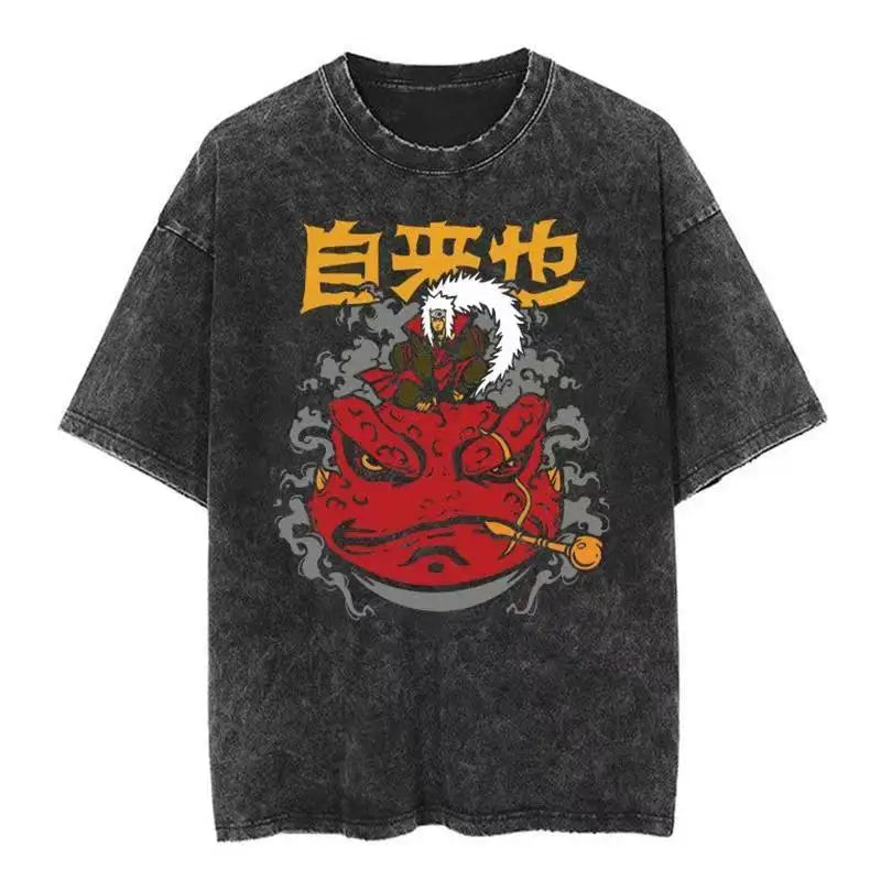 Vintage Oversized Jiraiya Tribute Shirt